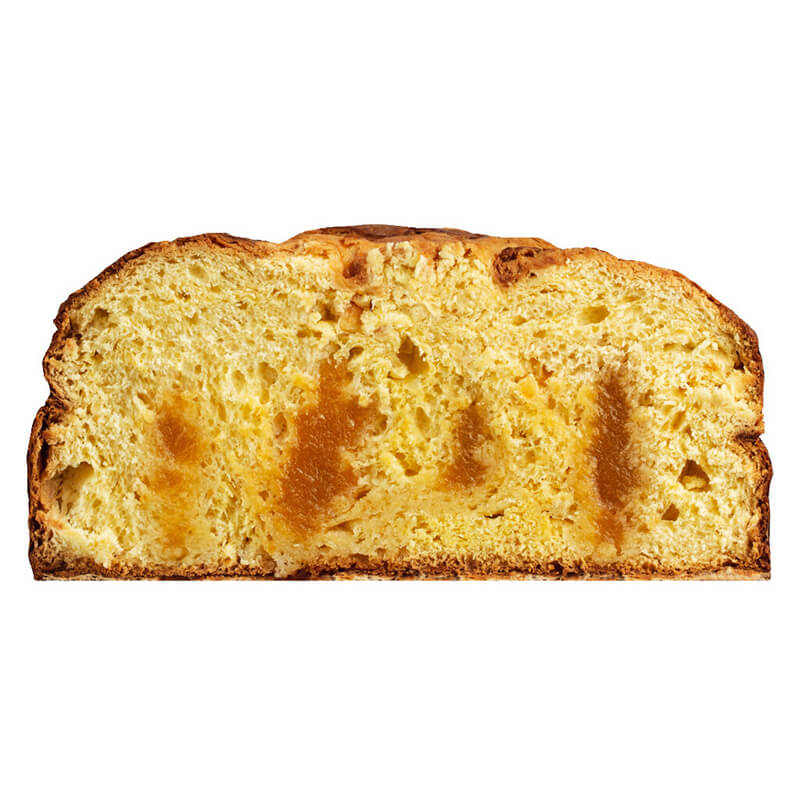 Panettone con Crema Zabaione - Hefekuchen mit Zabaione Füllung, 750 g weitere Ansicht Panettone con Crema Zabaione - Hefekuchen mit Zabaione Füllung, 750 g