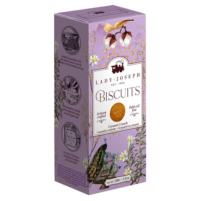 Caramel Biscuit - Kekse mit Karamell von Lady Joseph, 100 g weitere Ansicht Caramel Biscuit - Kekse mit Karamell von Lady Joseph, 100 g