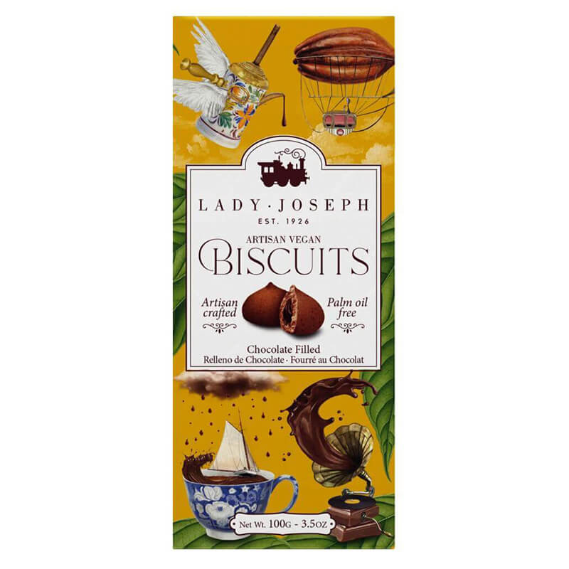 Chocolate filled Cookies - Keks mit Schokoladenfüllung von Lady Joseph, 100 g
