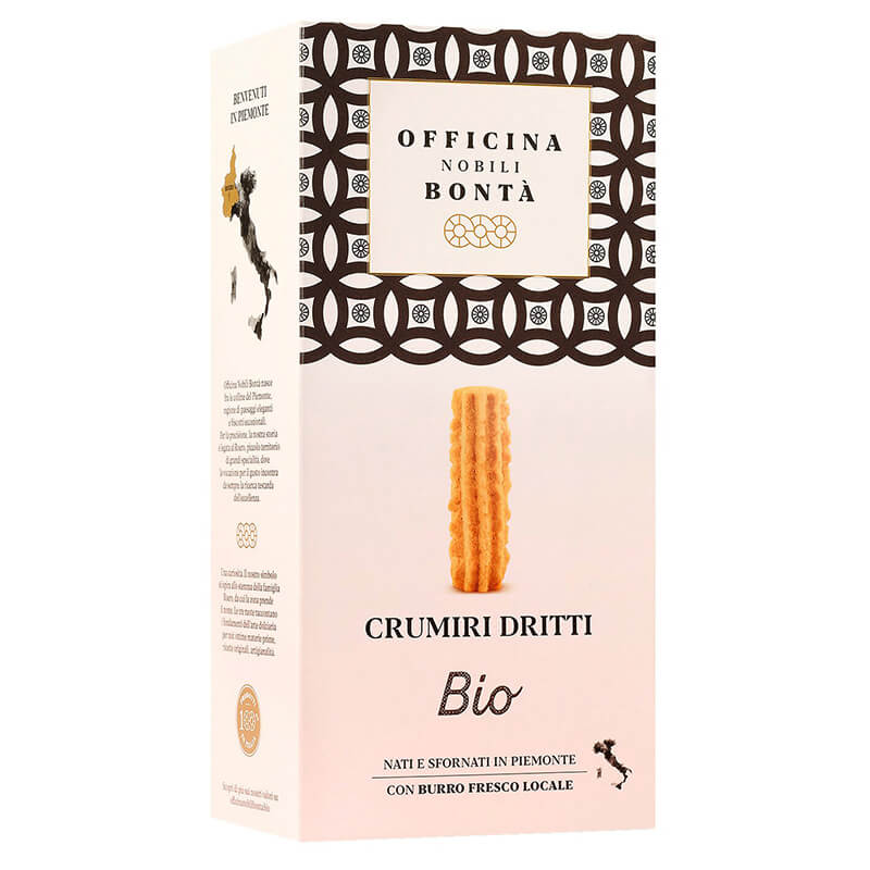 Crumiri dritti Spritzgebäck Bio von Officina Nobili Bontà, 140 g