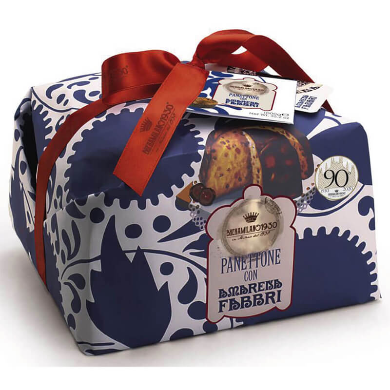 Panettone Traditioneller Hefekuchen mit Amarenakirschen von Giovanni Cova, 1 kg weitere Ansicht Panettone Traditioneller Hefekuchen mit Amarenakirschen von Giovanni Cova, 1 kg