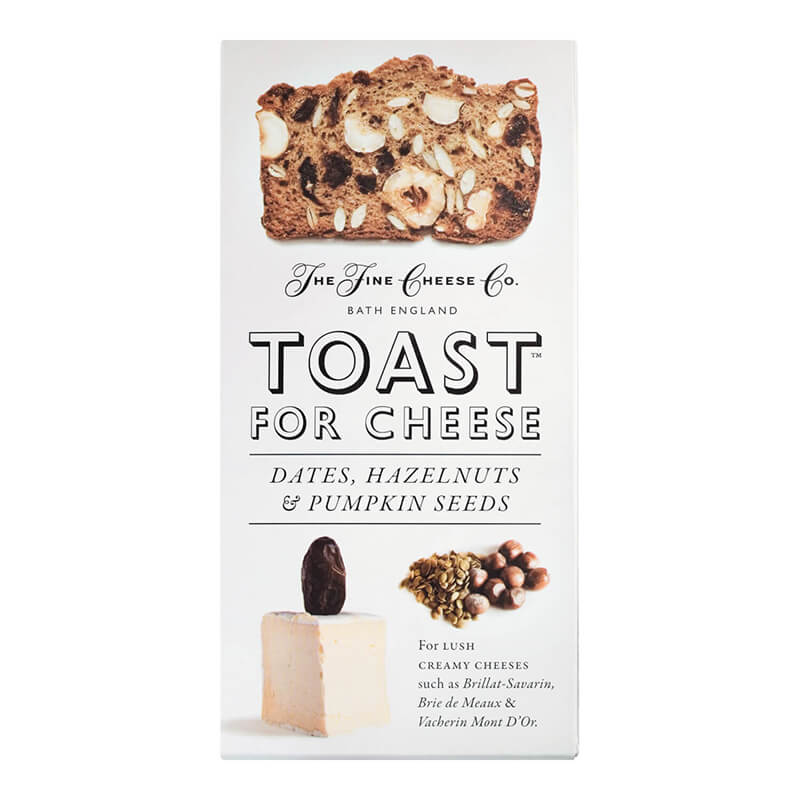 Toast for Cheese mit Datteln, Haselnüssen & Kürbiskernen von Artisan Biscuits, 100 g weitere Ansicht Toast for Cheese mit Datteln, Haselnüssen & Kürbiskernen von Artisan Biscuits, 100 g