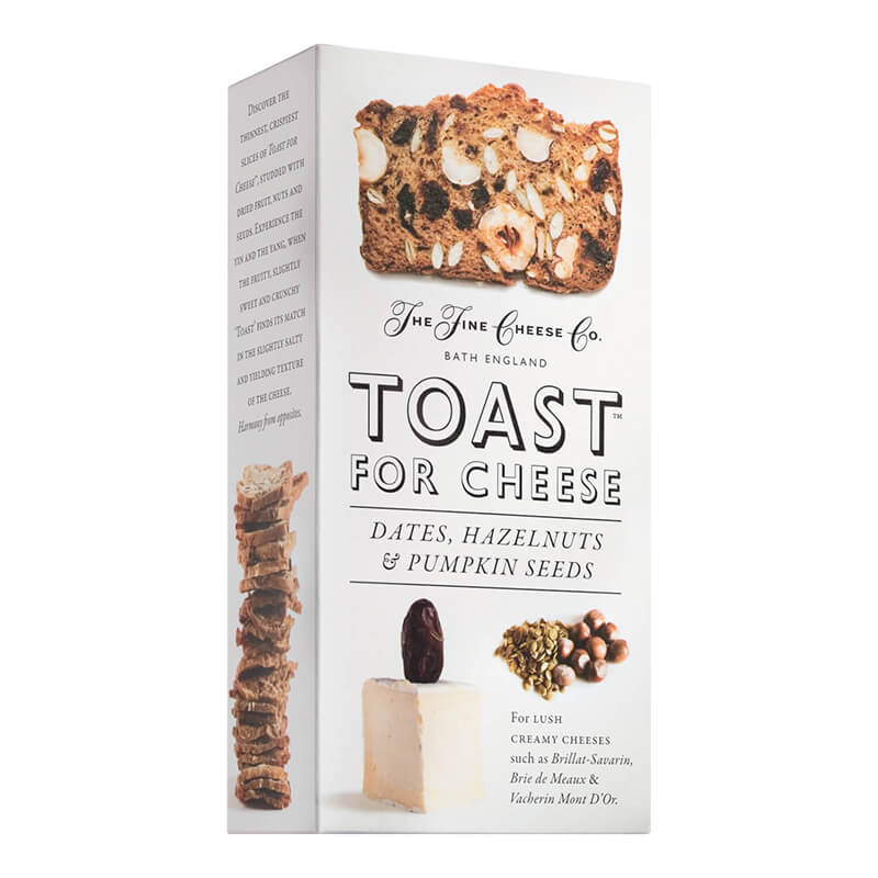 Toast for Cheese mit Datteln, Haselnüssen & Kürbiskernen von Artisan Biscuits, 100 g weitere Ansicht Toast for Cheese mit Datteln, Haselnüssen & Kürbiskernen von Artisan Biscuits, 100 g
