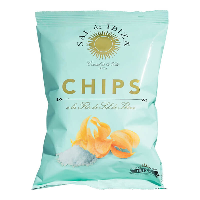 Kartoffelchips mit Salz von Sal de Ibiza, 45 g