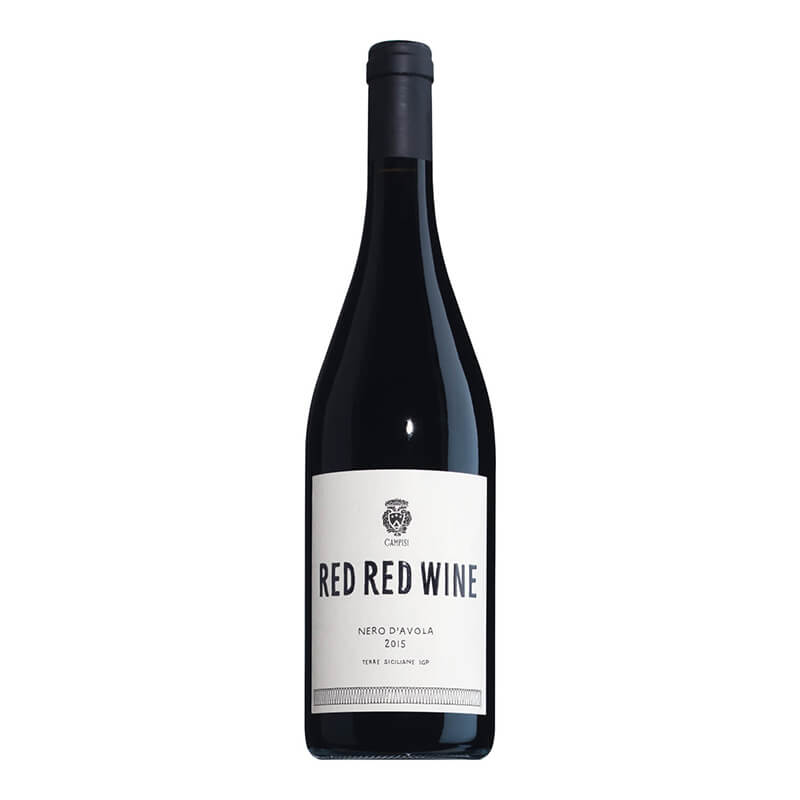 Red Red Wine IGP, ital. Rotwein Bio von Vini Campisi, 0,75 l