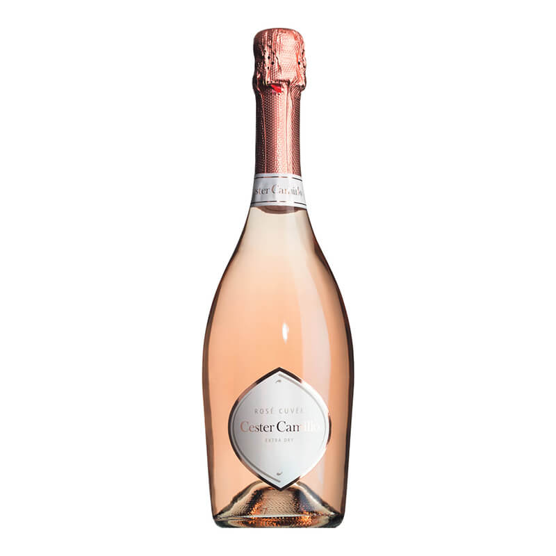 Cester Camillo Rosato Extra Dry Schaumwein, rosé, 0,75 l