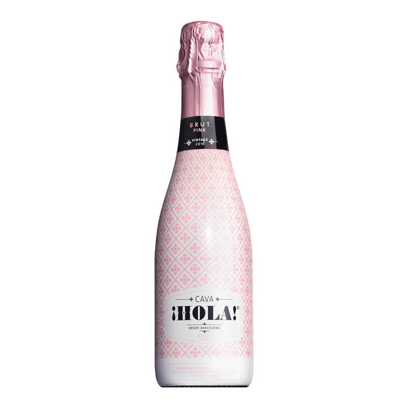 Cava iHola! Rose Brut spanischer Schaumwein, 0,35 l weitere Ansicht Cava iHola! Rose Brut spanischer Schaumwein, 0,35 l