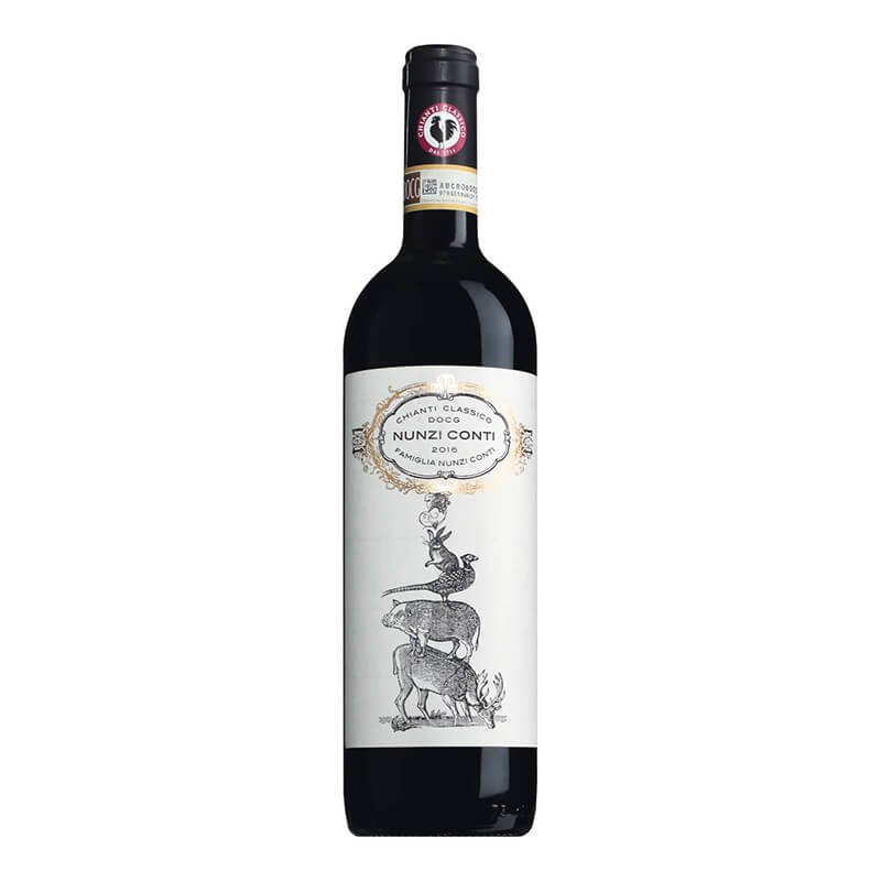 Chianti Classico DOCG Rotwein von Nunzi Conti, 0,75 l weitere Ansicht Chianti Classico DOCG Rotwein von Nunzi Conti, 0,75 l