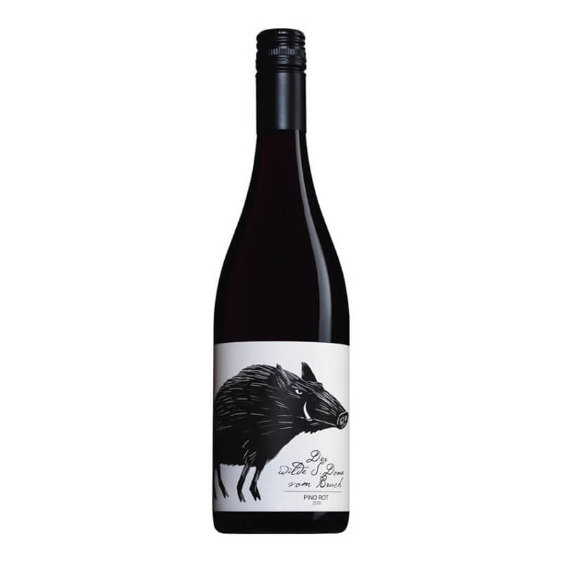 Der wilde S. Dona vom Bruch die Wildsau Pino Rot von Donabaum, 0,75 l weitere Ansicht Der wilde S. Dona vom Bruch die Wildsau Pino Rot von Donabaum, 0,75 l