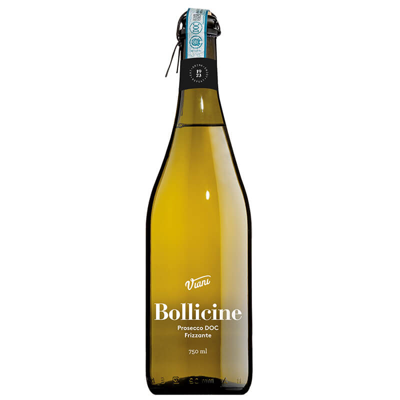 Bollicine Prosecco DOC Frizzante Perlwein weiß, 0,75 l weitere Ansicht Bollicine Prosecco DOC Frizzante Perlwein weiß, 0,75 l