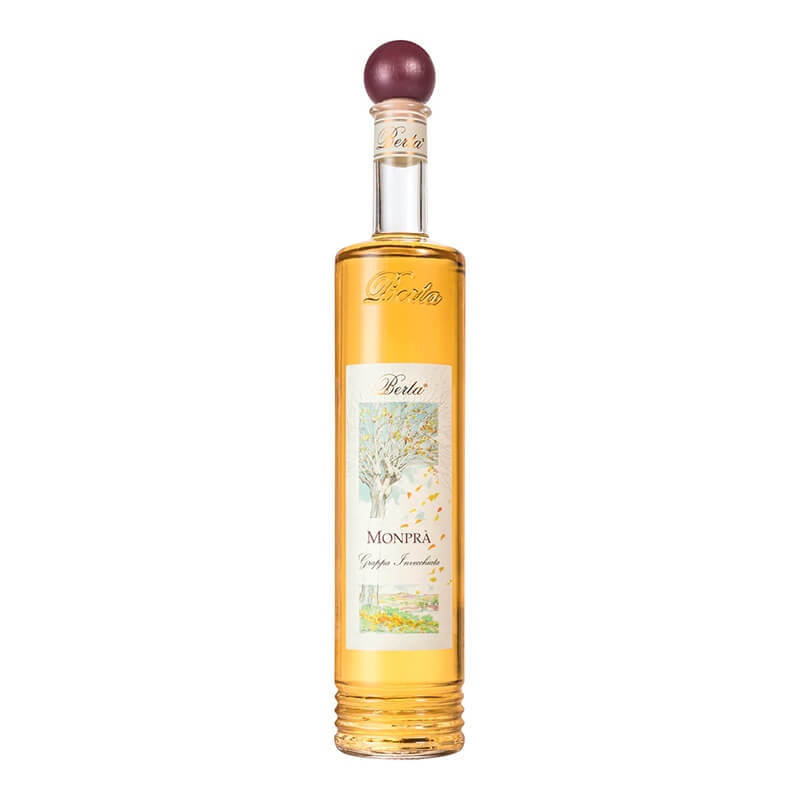 Grappa Berta Monprà - Barbera, 0,7 l weitere Ansicht Grappa Berta Monprà - Barbera, 0,7 l