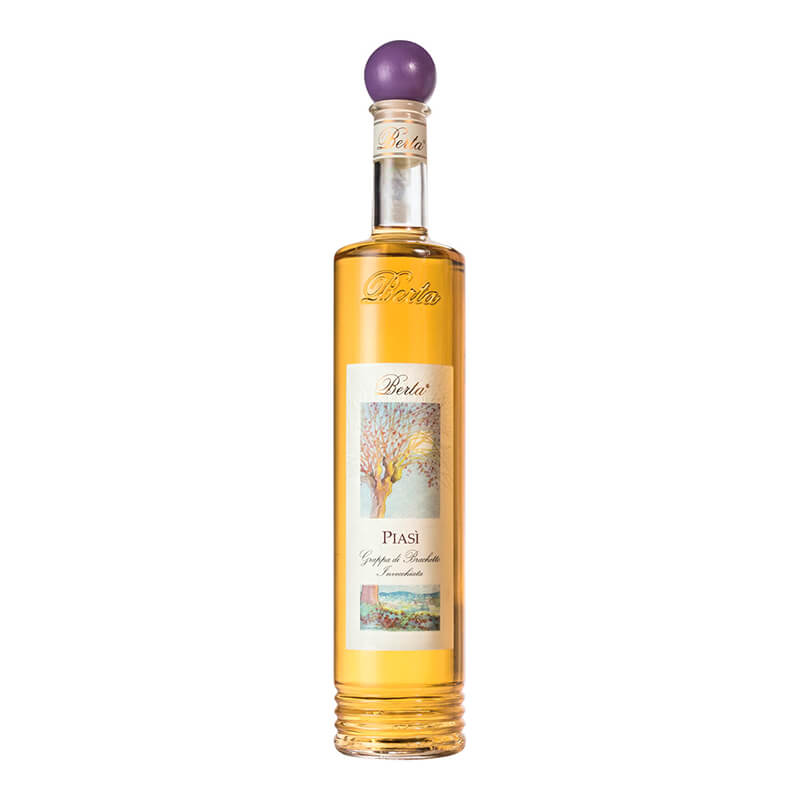 Grappa Berta Piasi - Brachetto, 0,7 l weitere Ansicht Grappa Berta Piasi - Brachetto, 0,7 l