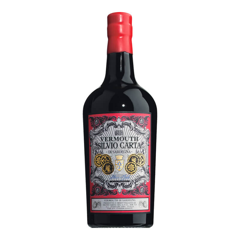 Silvio Carta 1986 Vermouth di Sardegna Wermut, 0,75 l weitere Ansicht Silvio Carta 1986 Vermouth di Sardegna Wermut, 0,75 l