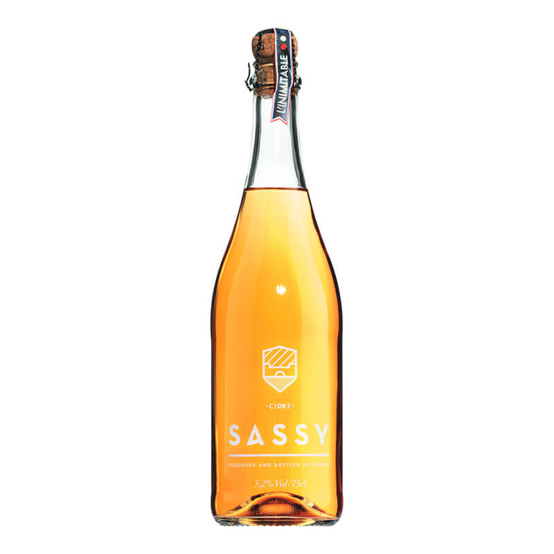 Cidre Apfelschaumwein von Sassy, 0,75 l