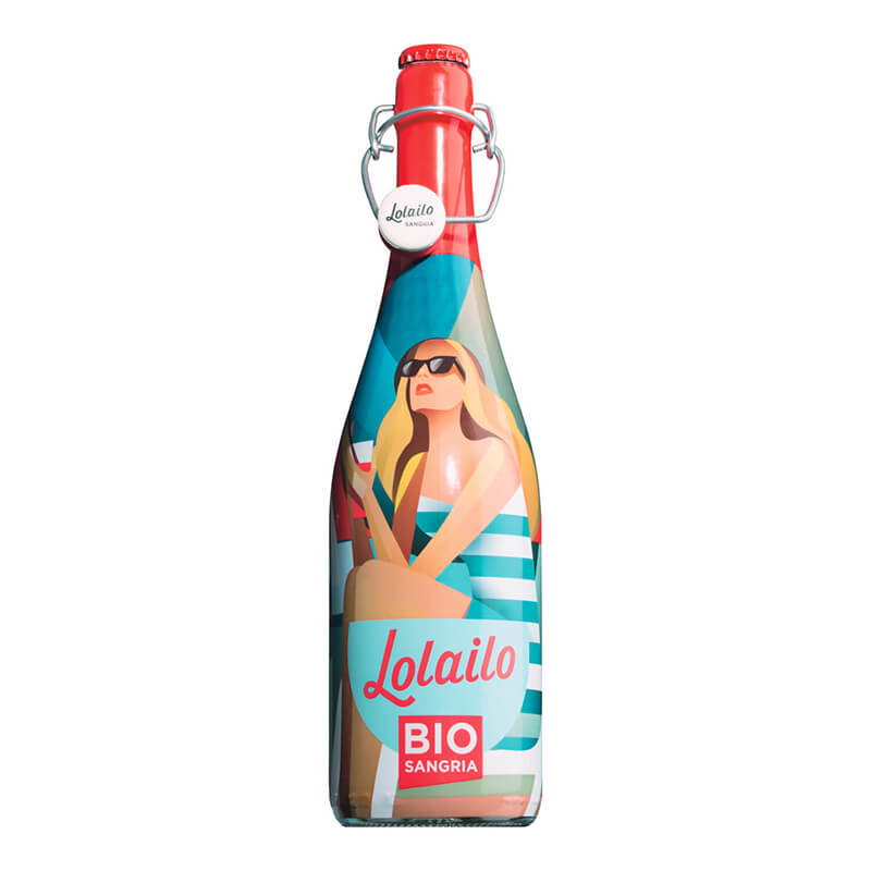 Sangria Lolailo rot Bio von Sanviver, 0,75 l weitere Ansicht Sangria Lolailo rot Bio von Sanviver, 0,75 l