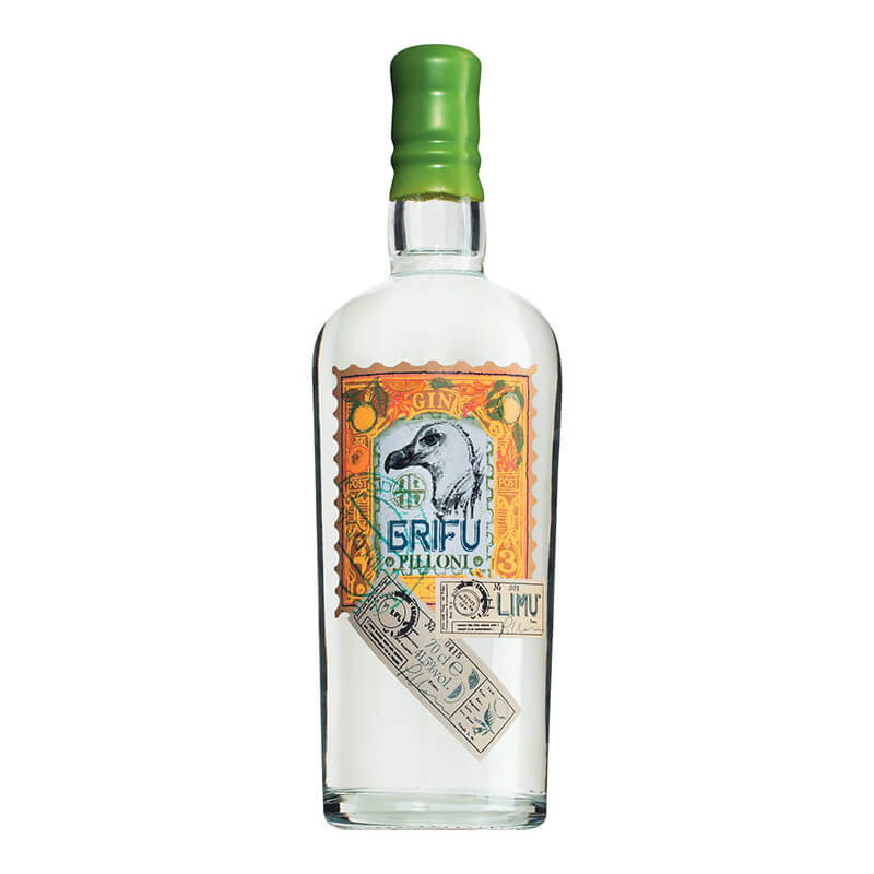 Silvio Carta Gin Grifu Limù, 0,7 l weitere Ansicht Silvio Carta Gin Grifu Limù, 0,7 l