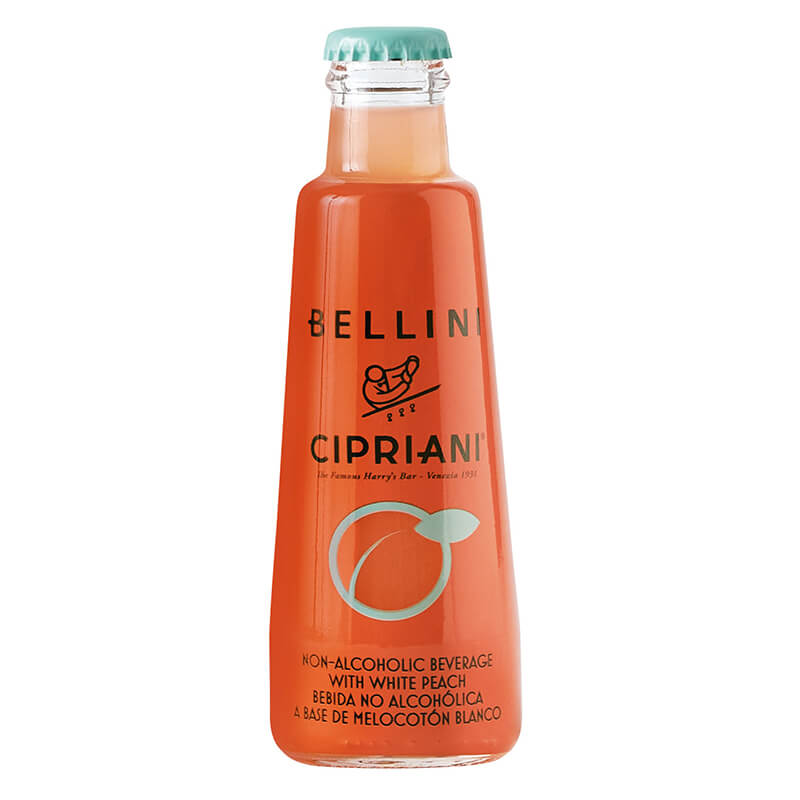 Cipriani Virgin Bellini Fruchtcocktail alkoholfrei, 0,18 l weitere Ansicht Cipriani Virgin Bellini Fruchtcocktail alkoholfrei, 0,18 l
