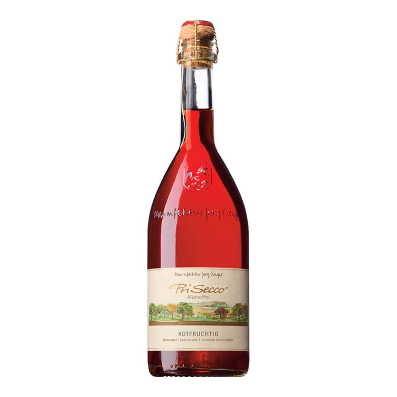 Prisecco - der Rote von Jörg Geiger alkoholfrei, 0,75 l weitere Ansicht Prisecco - der Rote von Jörg Geiger alkoholfrei, 0,75 l
