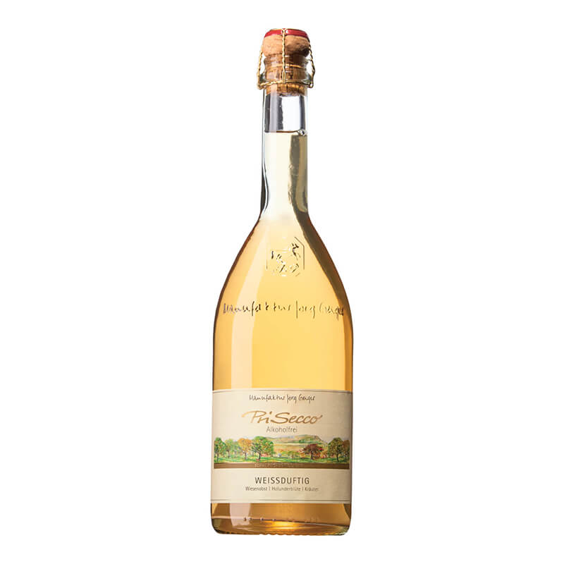 Prisecco - der Weisse von Jörg Geiger alkoholfrei, 0,75 l weitere Ansicht Prisecco - der Weisse von Jörg Geiger alkoholfrei, 0,75 l