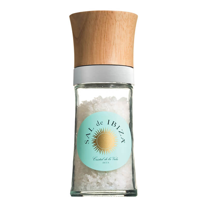 Salzmühle mit grobem Meersalz von Sal de Ibiza, ca. 110 g