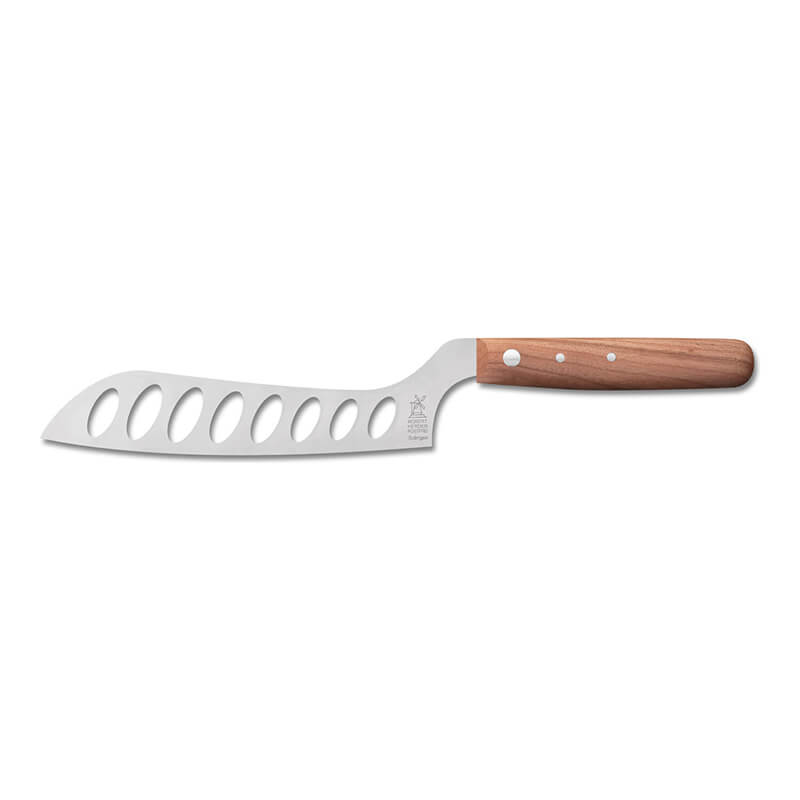 Fromago Langloch - Käsemesser rostfrei, Griff Kirsche von Windmühlenmesser weitere Ansicht Fromago Langloch - Käsemesser rostfrei, Griff Kirsche von Windmühlenmesser
