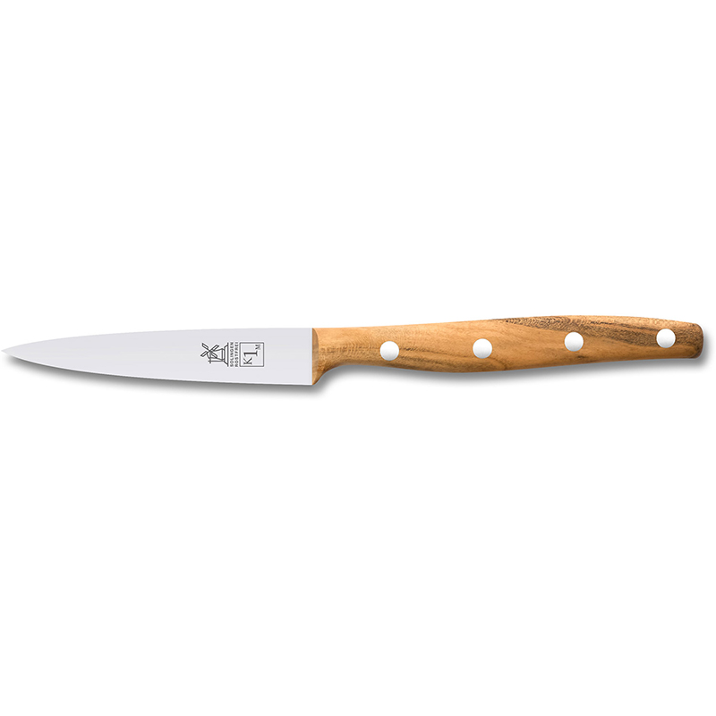 K1-M Officemesser rostfrei, Griff Marille mit Alunieten weitere Ansicht K1-M Officemesser rostfrei, Griff Marille mit Alunieten