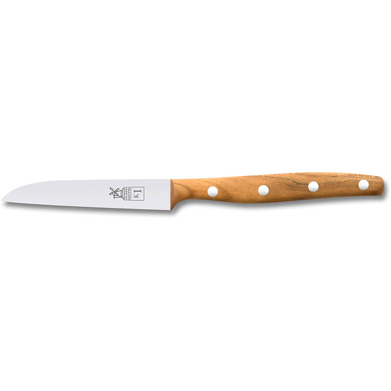 K1 Universal Küchenmesser rostfrei, Griff Marille von Windmühlenmesser weitere Ansicht K1 Universal Küchenmesser rostfrei, Griff Marille von Windmühlenmesser