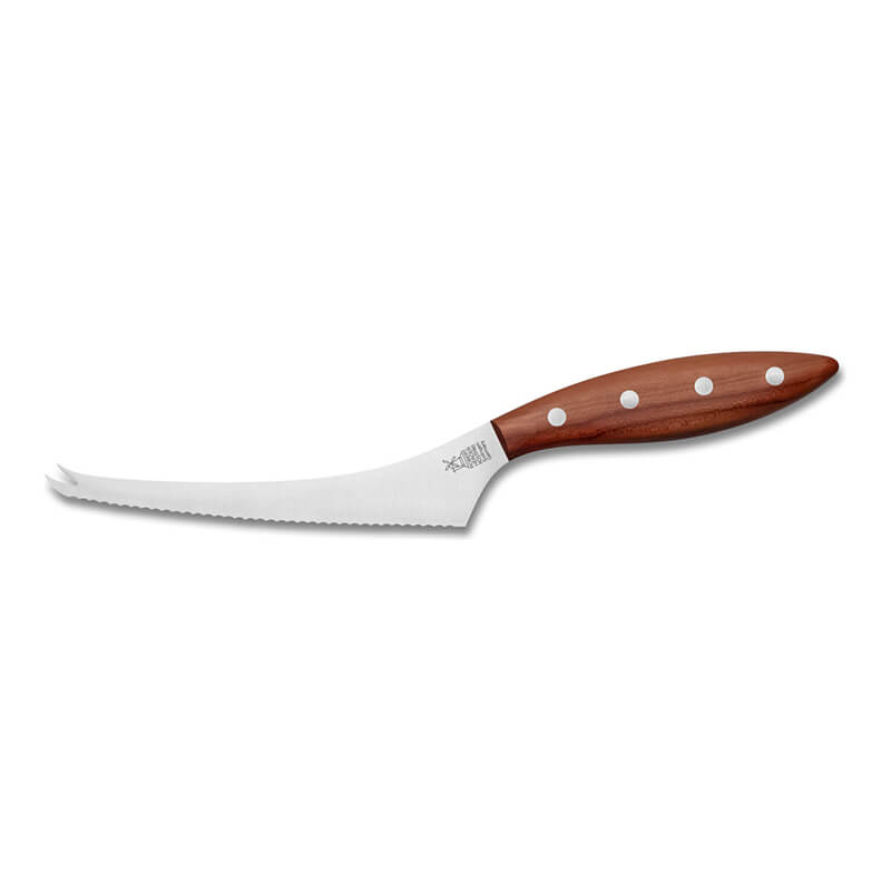 Fromago Mola - Weichkäsemesser rostfrei, Griff Pflaume von Windmühlenmesser weitere Ansicht Fromago Mola - Weichkäsemesser rostfrei, Griff Pflaume von Windmühlenmesser