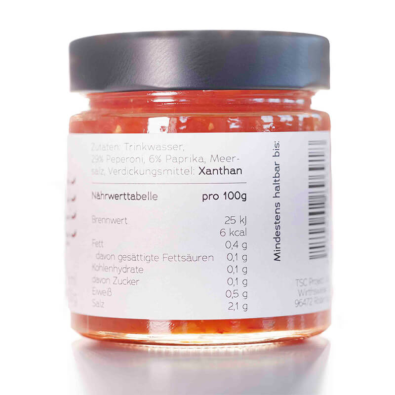 Brandschatzer® Umami Rabauke - fermentierte Peperonisauce, 200 g weitere Ansicht Brandschatzer® Umami Rabauke - fermentierte Peperonisauce, 200 g