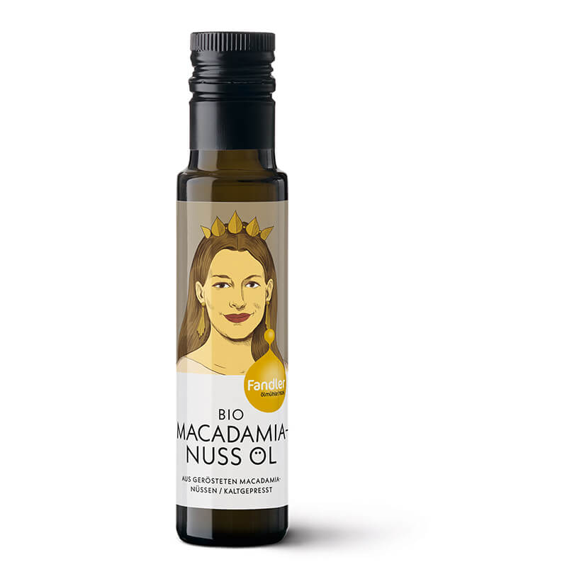 Fandler BIO Macadamianussöl - aus der Steiermark, 100 ml weitere Ansicht Fandler BIO Macadamianussöl - aus der Steiermark, 100 ml
