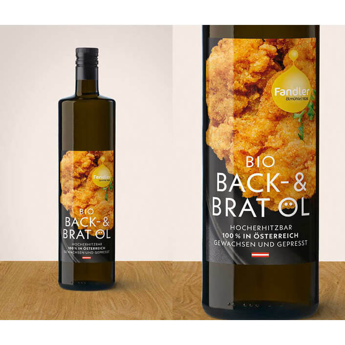 Fandler Bio Back- & Bratöl - aus der Steiermark, 1 l weitere Ansicht Fandler Bio Back- & Bratöl - aus der Steiermark, 1 l