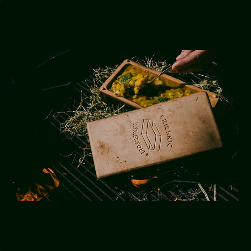 Römertopf Brick BBQ Topf 0,6 l weitere Ansicht Römertopf Brick BBQ Topf 0,6 l