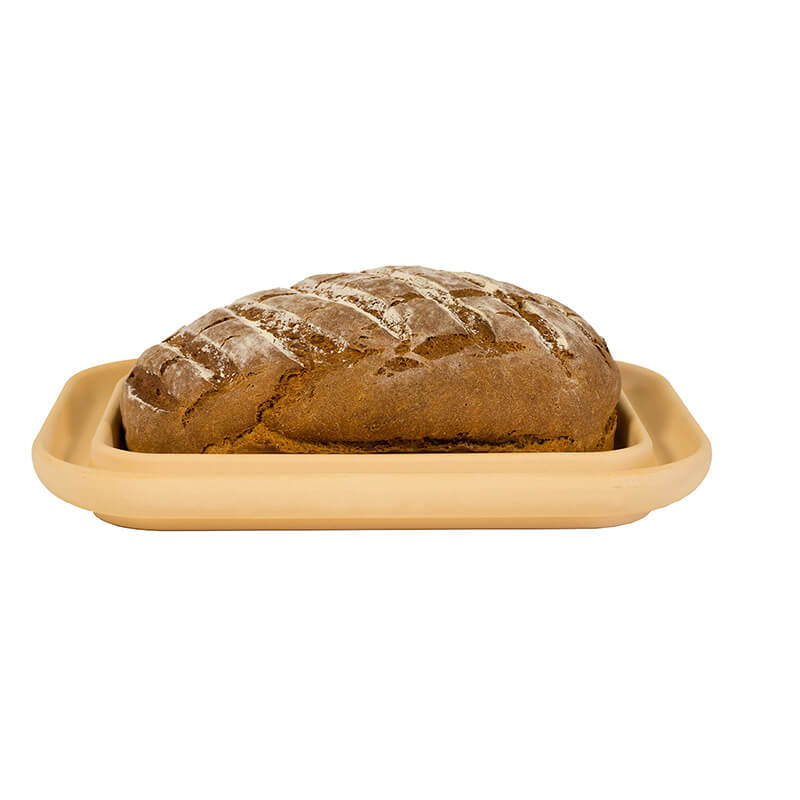 Backplatte Bread&Cake XL CeraFlam® mit Rezeptheft von Denk weitere Ansicht Backplatte Bread&Cake XL CeraFlam® mit Rezeptheft von Denk