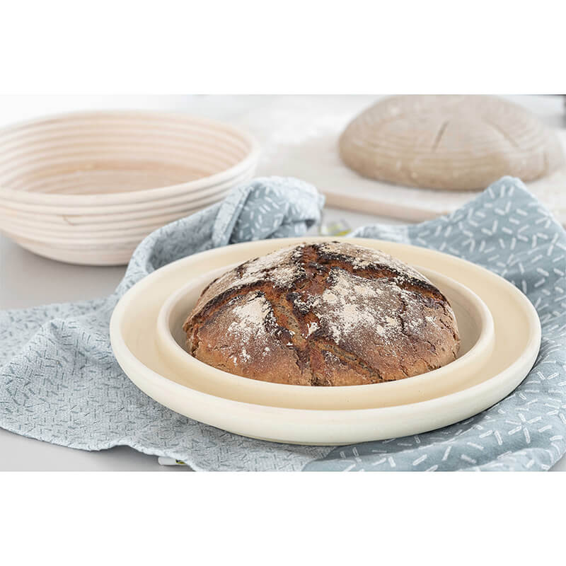 Backplatte Bread&Cake CeraFlam® mit Rezeptheft von Denk