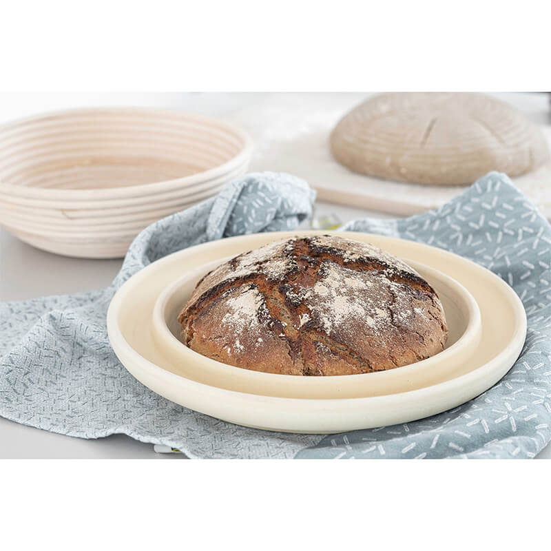 Backplatte Bread&Cake CeraFlam® mit Rezeptheft von Denk weitere Ansicht Backplatte Bread&Cake CeraFlam® mit Rezeptheft von Denk