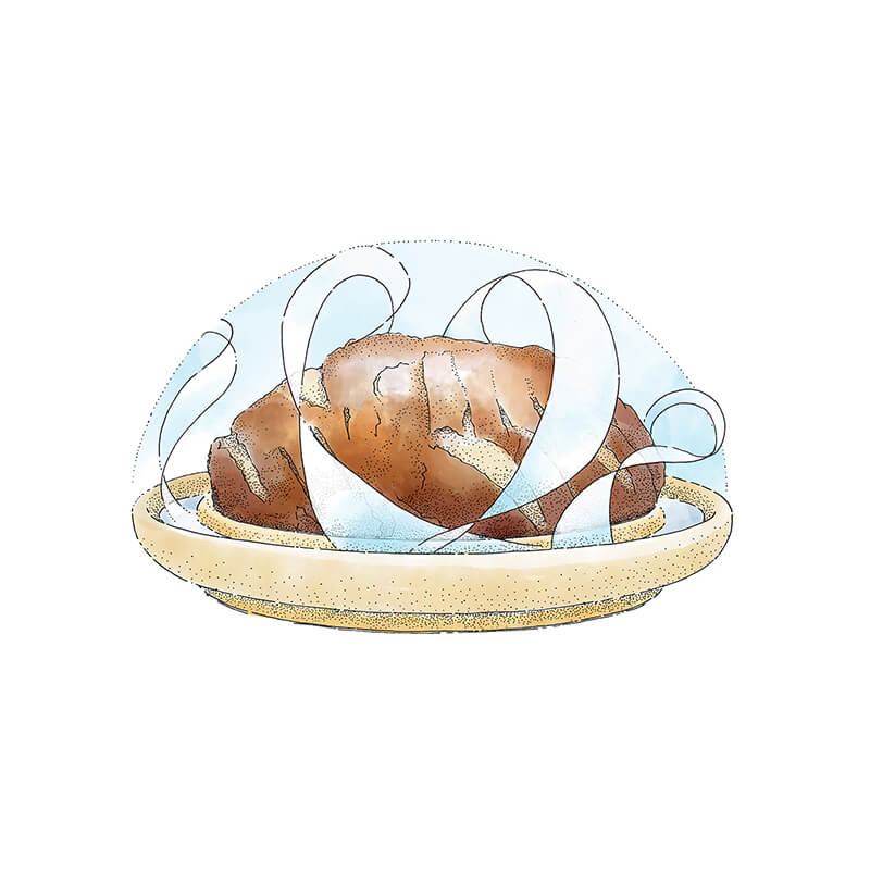 Backplatte Bread&Cake CeraFlam® mit Rezeptheft von Denk weitere Ansicht Backplatte Bread&Cake CeraFlam® mit Rezeptheft von Denk