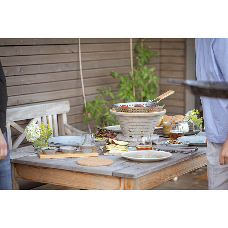 Grillpfanne aus Edelstahl für das Bratfeuer® von Denk weitere Ansicht Grillpfanne aus Edelstahl für das Bratfeuer® von Denk