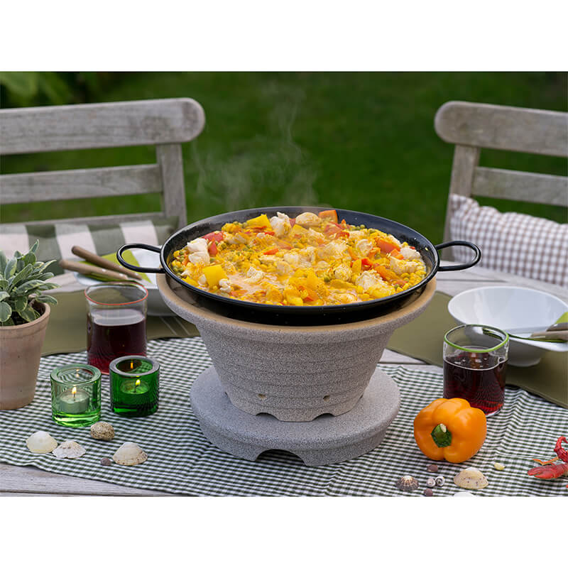 Untersatz CeraFlam® mit Granicium® beschichtet für das Bratfeuer® von Denk weitere Ansicht Untersatz CeraFlam® mit Granicium® beschichtet für das Bratfeuer® von Denk