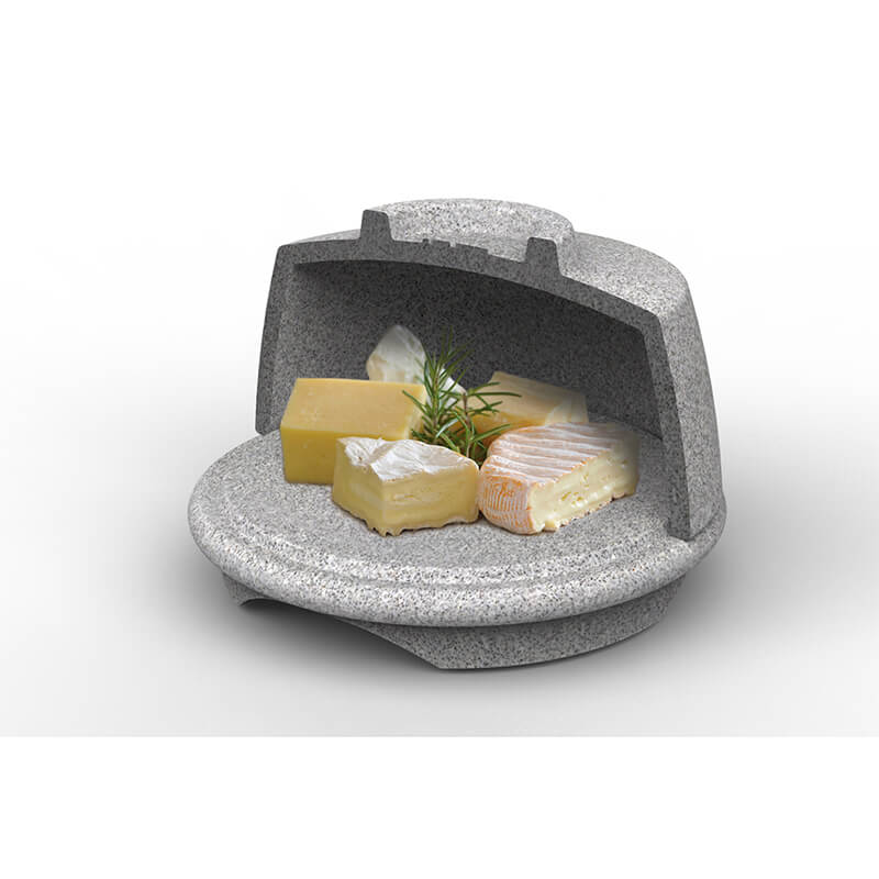 Felsenkeller zur Käseaufbewahrung aus Granicium® Keramik, 2-teilig von Denk weitere Ansicht Felsenkeller zur Käseaufbewahrung aus Granicium® Keramik, 2-teilig von Denk