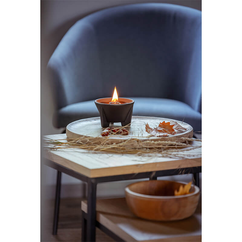 Schmelzfeuer® Indoor CeraLava® mit Wachs gefüllt von Denk