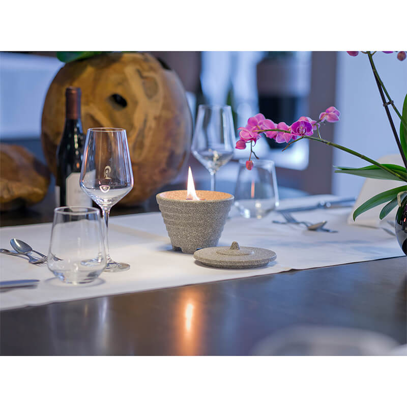 Schmelzfeuer® Indoor Granicium® mit Wachs gefüllt von Denk