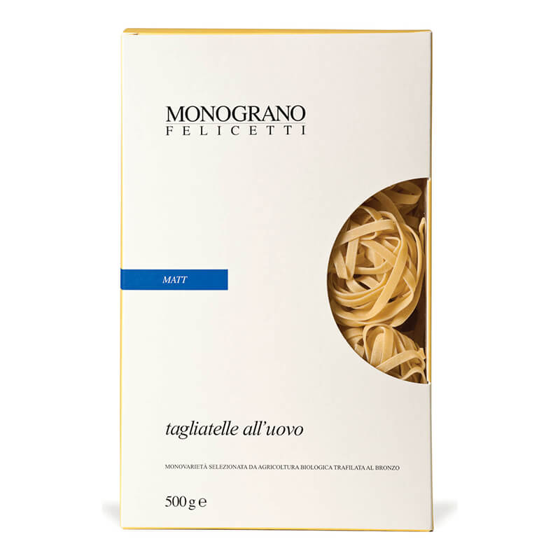 Felicetti Tagliatelle all'uovo mit Ei Matt Bio, 500 g weitere Ansicht Felicetti Tagliatelle all'uovo mit Ei Matt Bio, 500 g