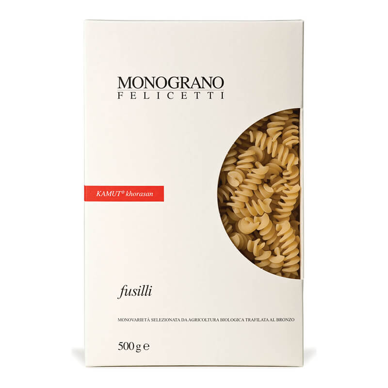 Felicetti Fusilli di Kamut®-Khorasan Bio, 500 g weitere Ansicht Felicetti Fusilli di Kamut®-Khorasan Bio, 500 g