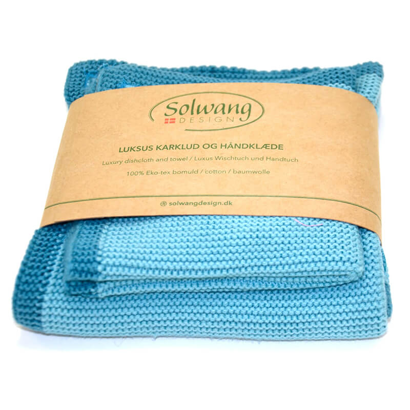 Solwang Wischtücher & Handtuch, türkis weitere Ansicht Solwang Wischtücher & Handtuch, türkis
