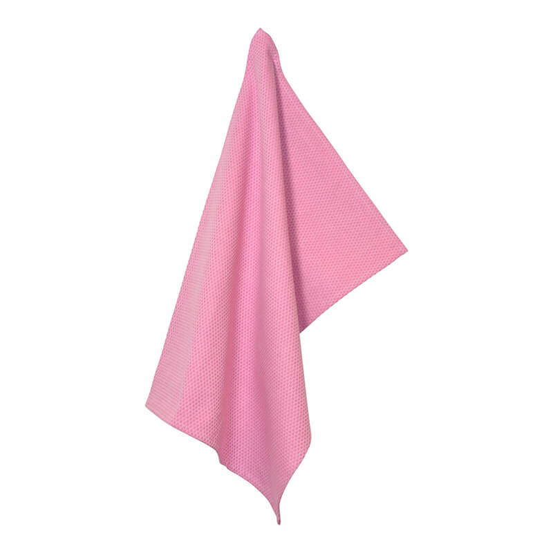 Solwang Geschirrtuch aus Bio-Baumwolle, rosa