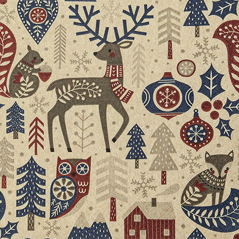 ECO LINE Servietten Scandi Pattern 25x25 cm von Home Fashion weitere Ansicht ECO LINE Servietten Scandi Pattern 25x25 cm von Home Fashion
