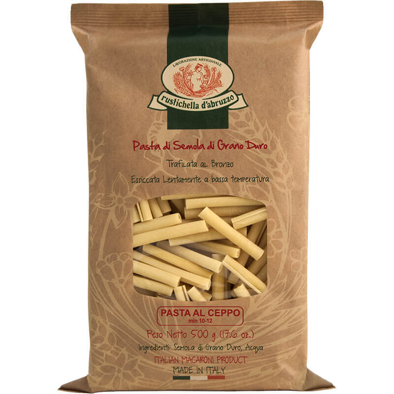 Pasta al Ceppo Hartweizennudeln von Rustichella, 500 g weitere Ansicht Pasta al Ceppo Hartweizennudeln von Rustichella, 500 g