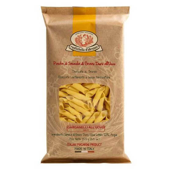 Garganelli all’uovo Eiernudeln von Rustichella, 250 g weitere Ansicht Garganelli all’uovo Eiernudeln von Rustichella, 250 g