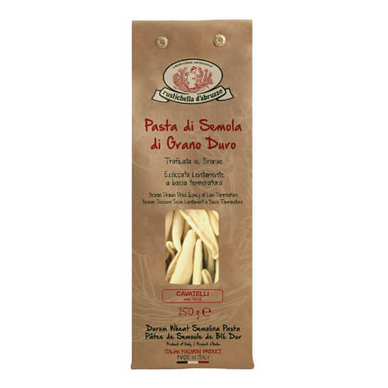 Cavatelli Hartweizennudeln von Rustichella, 250 g weitere Ansicht Cavatelli Hartweizennudeln von Rustichella, 250 g