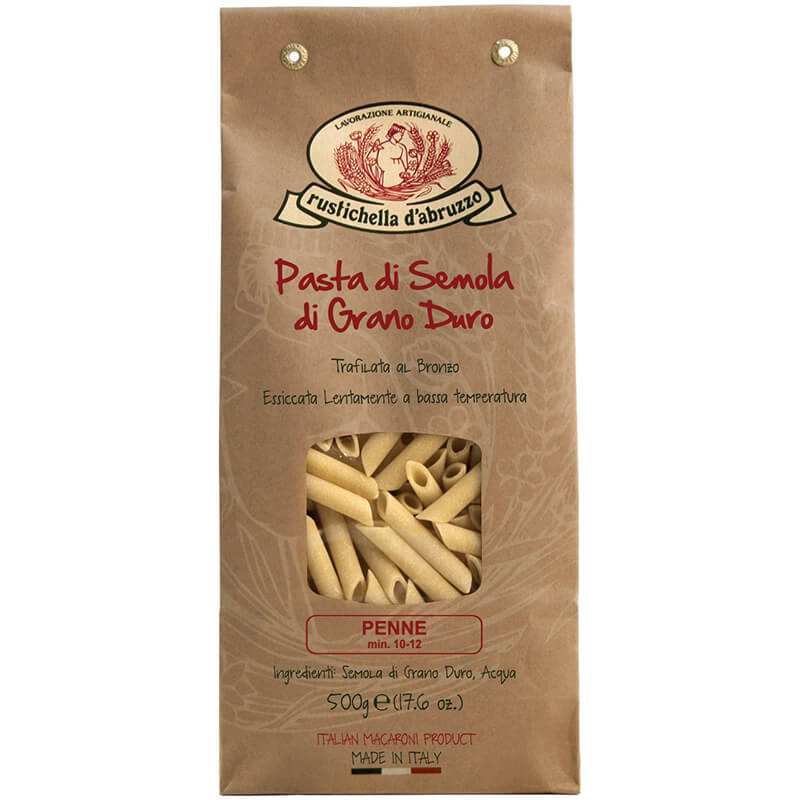 Penne Lisce Hartweizennudeln von Rustichella, 500 g weitere Ansicht Penne Lisce Hartweizennudeln von Rustichella, 500 g
